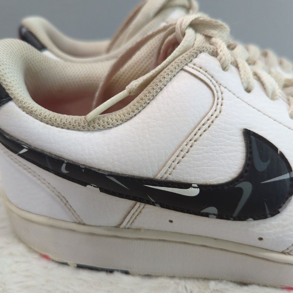Nike Court‎ Vision Low White Multi Swoosh Women's Size 9 DM8079-100 - Picture 3 of 10